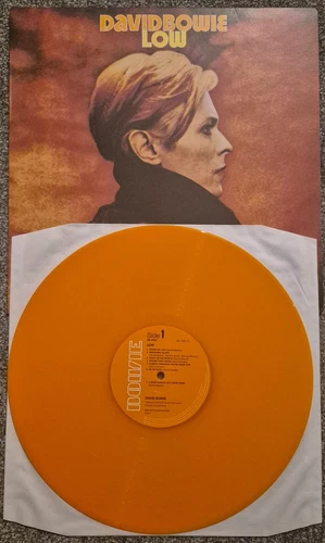 David Bowie Low LP 45th Anniversary 180g Orange Colour Vinyl Ltd Ed NM-NM