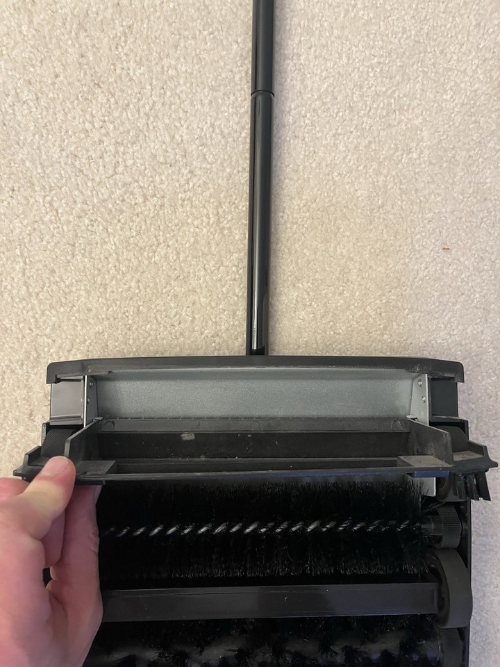 Bissell Natural Sweep Carpet & Floor Manual Light Sweeper Dual Rotating ...