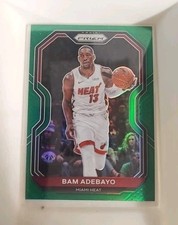 Bam Adebayo 2020-21 Panini Prizm Green Prizm #138 Miami Heat 