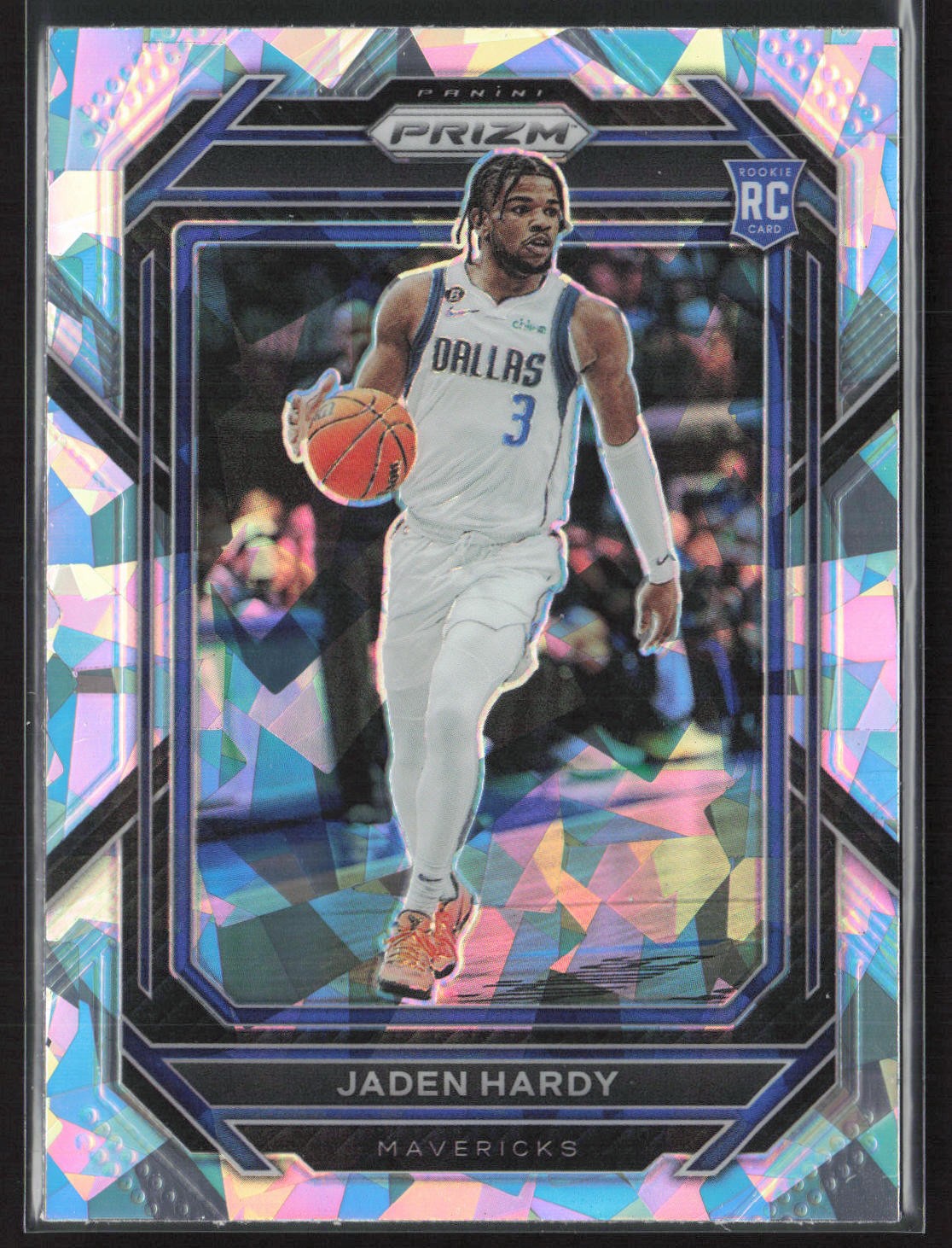 2022-23 Panini Prizm #226 Jaden Hardy Silver Ice Rookie RC