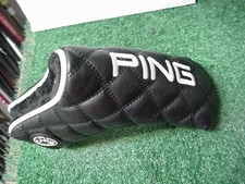 Very Nice Ping Quilted Black White Blade Putter Headcover