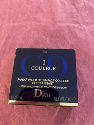 CHRISTIAN DIOR ULTRA SMOOTH HIGH IMPACT EYESHADOW # 056 Argentic NIB