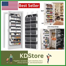 Ultimate 5-Tier Over Door Organizer with 10 Compartments & 80lb Capacity