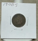 1908-S Indian Head Cent - Better Grade - BN - No Liberty