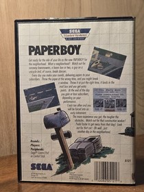 Paper Boy (Sega Master System) - CIB Great Condition