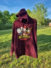 Hoodie Unisex Sanrio Hello Kitty  Friends Size Lg Womens My Hero Academia Hoodi