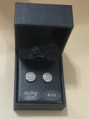 Macys Diamant Cluster Ohrringe Bridge Diamond