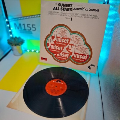 The Sunset All Stars,  Jammin  At Sunset Volume 1 , Vinyl LP (1971). *VGC* refbj