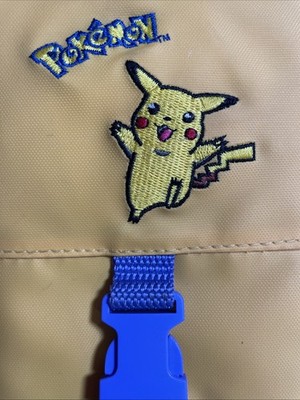 Vintage Pokemon Game Boy Color Pikachu Carrying Case Bag Strap Clip Belt Loop