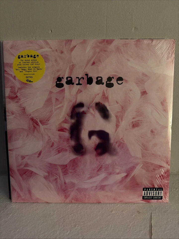 Garbage - Self Titled Debut 20th Pink Colored 2LP Vinyl National Album Day BMG - Image 2 of 4
