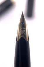 Vintage Pilot Elite Fountain Pen 14K Gold EF Extra Fine Nib Tested Japan