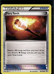 Fiery Torch 89/106 Flashfire Reverse Holo Uncommon Trainer