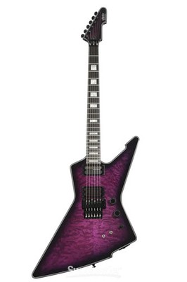 Schecter E-1 FR S Special Edition Electric Guitar - Trans Purple Burst