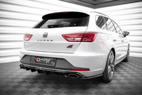 Maxton Design Diffusor Flaps V.2 Passend FüR Seat Leon Cupra Sportstourer Mk3 Sc