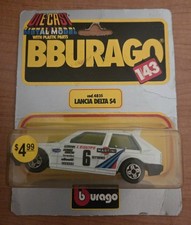 Bburago 1:43 #4835 Lancia Delta S4 #6 Martini MOC Italy (blister pack)