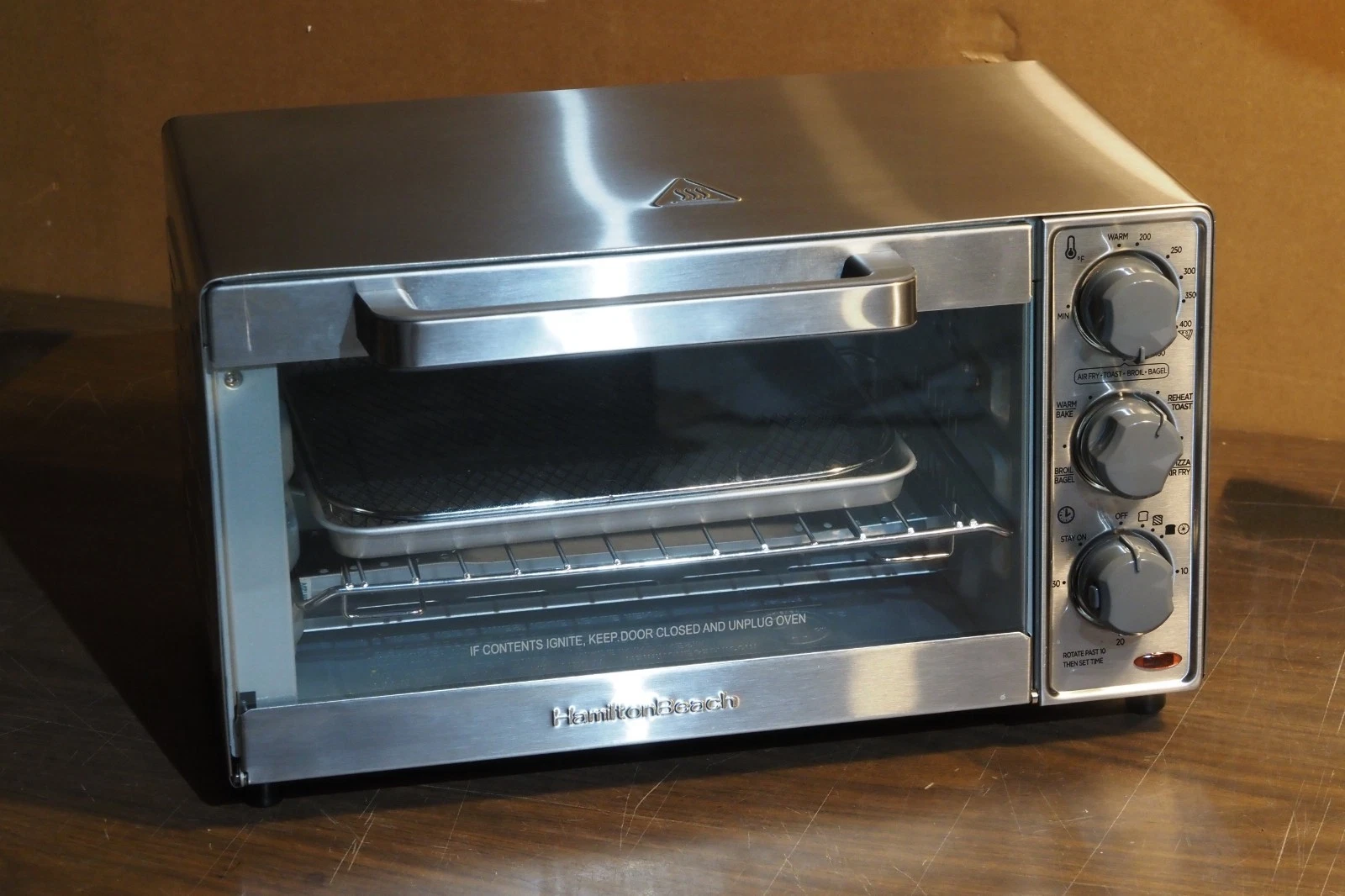 Hamilton Beach 8mode Sure-Crisp Air Fry Toaster Oven
Opens in a new window or tab