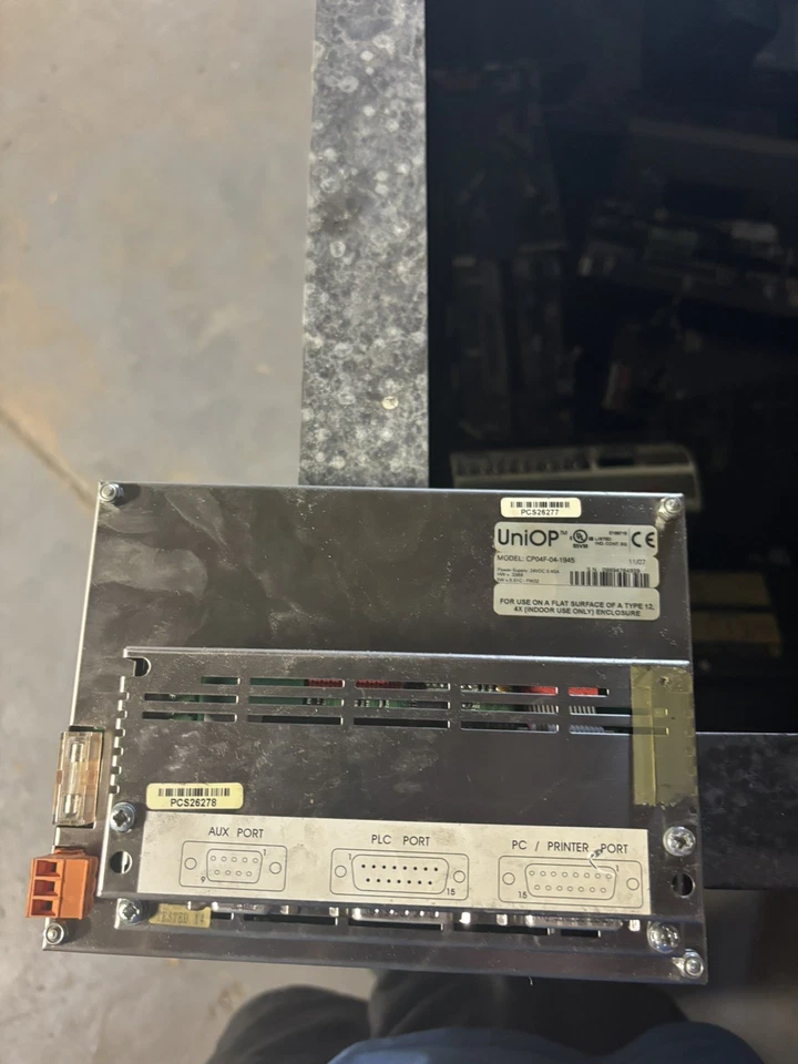 Uniop CP04F-04-1945 Operator Interface Panel USED - Image 2 of 2
