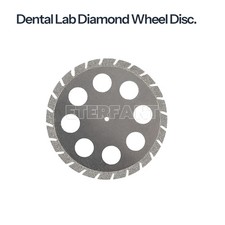 Disco diamantato da taglio 45 mm * 0,3 mm laboratorio odontotecnico doppia faccia corona disco in gesso