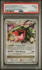 PSA 7 Rayquaza C LV.X DP Black Star Promotional Holo Card DP47