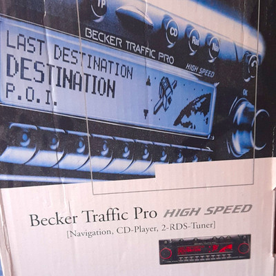 Becker Traffic Pro mit Navi und CD