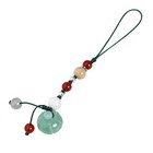  Mobile Phone Pendant Beaded Stone Chain Jewelry Hanging Dangle Charm