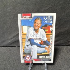 Topps Series 1 James Wood Dugout Peeks 2026 Nationals #349 Baseball 🔥🔥🔥