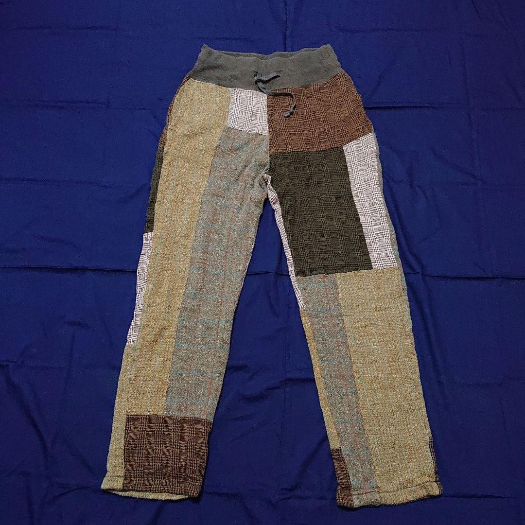 KAPITAL BORO Patchwork Pants Size M - image 1