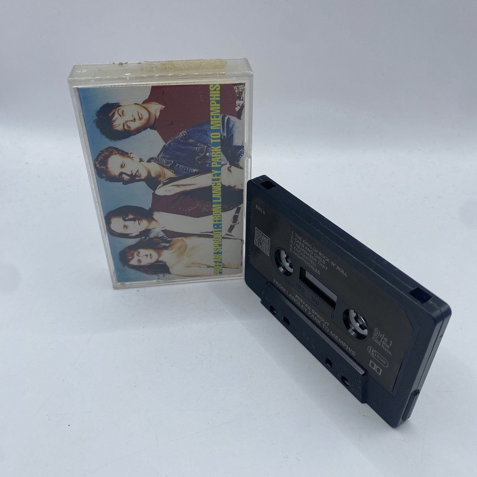 PREFAB SPROUT FROM LANGLEY PARK TO MEMPHIS CASSETTE TAPE ALBUM