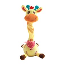 Kid s Favorite Dancing Giraffe Plush Singing Animal Plush Doll for Holiday