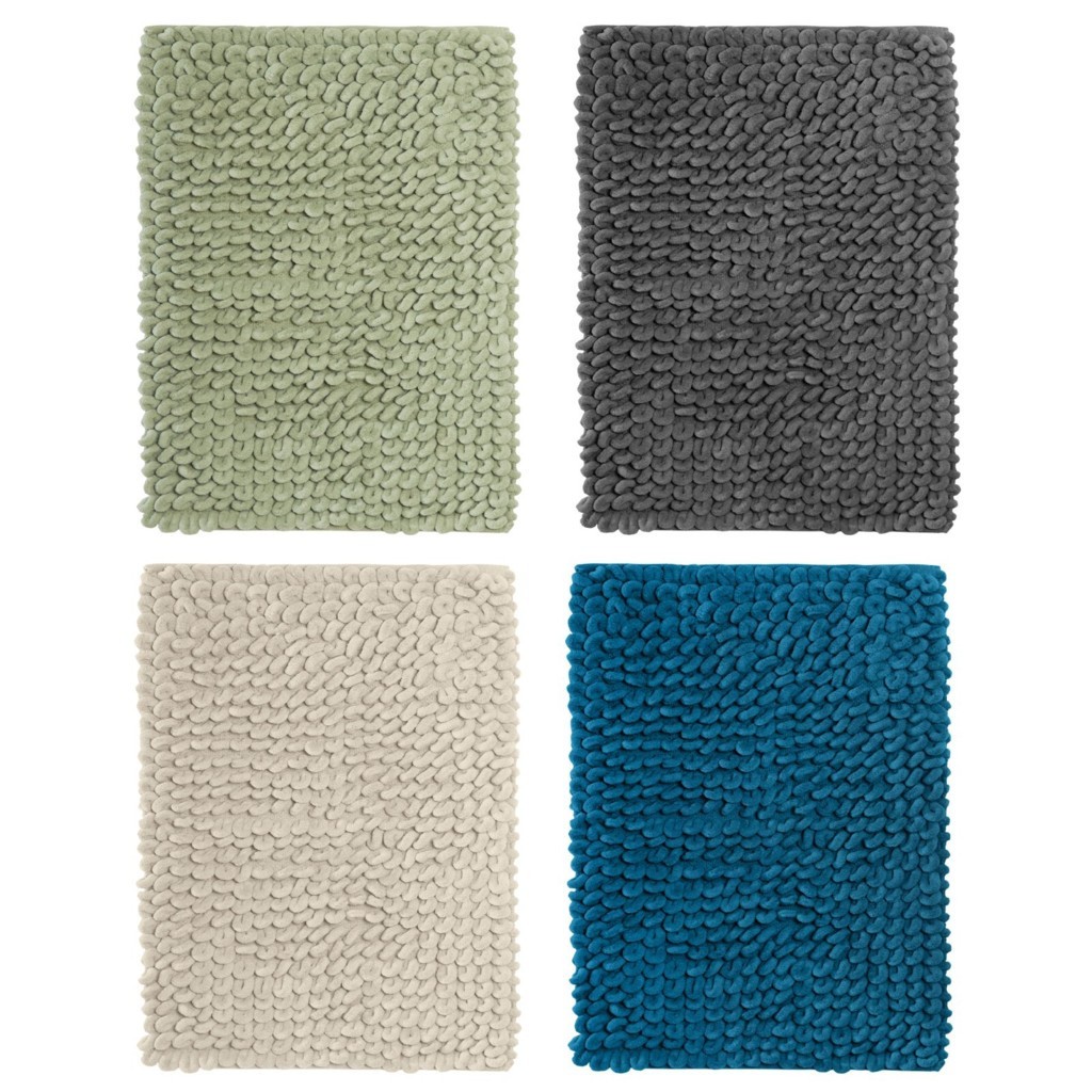 Alfombra de baño Jumbo Loop antideslizante pila extra profunda alfombras absorbentes de agua