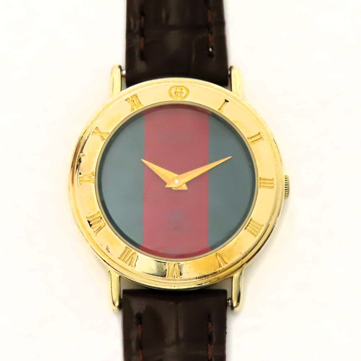 Vintage Gucci Quartz Watch Working item Sherry Line 3000L New