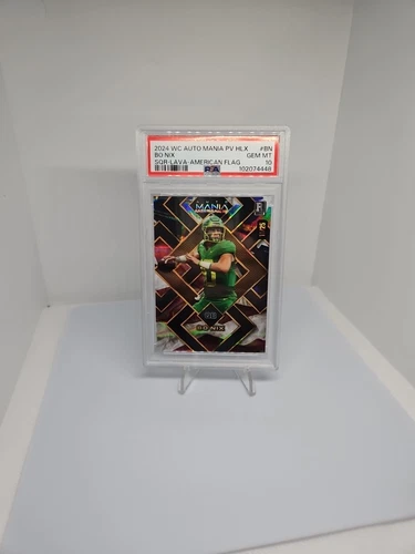 2024 Wild Card Auto Mania BO NIX /25 Rookie Card AMASQP-BN  #/25 PSA Gem Mint 10