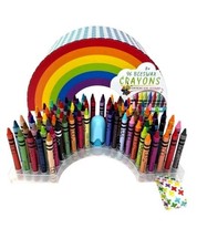 CRAYONS For Kids 3 KID MADE MODERN 96 BEESWAX School Supplies Box Crayons New