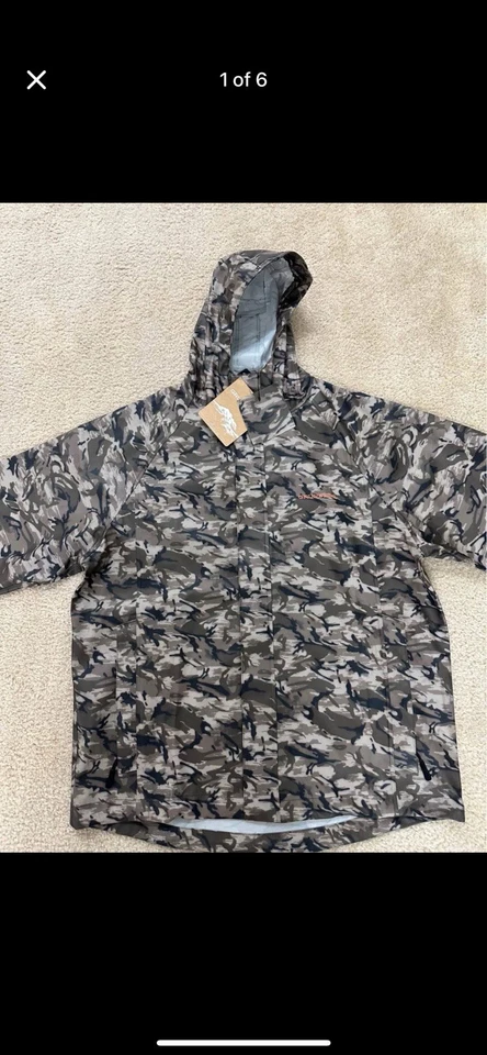 Grundens Neptuno Chaqueta de Pesca Para Hombres XL Azul Marino Oscuro Equipo de Lluvia Abrigo Impermeable Nuevo con Etiquetas Foto 3 de 4