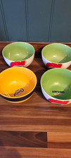 Kellogg&rsquo;s Cereal Bowls Set of 4: 3x Corn Flakes & 1x Crunchy Nut