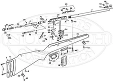 Marlin 25N .22 LR Parts