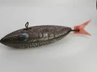 Vintage 1940’s J. Chein Tin Wind Up Mechanical Fish Toy Works