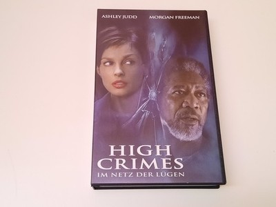 High Crimes - Im Netz der Lügen 2002 VHS German PAL Video Großbox Morgan Freeman