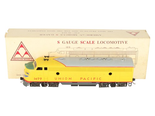 Locomotora diésel Union Pacific FP-7 escala S American Models #1499 EX/caja | Zustand: Used