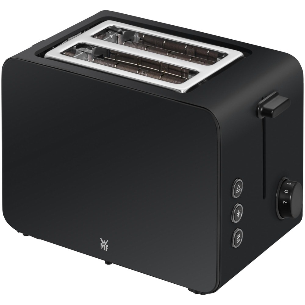 WMF Stelio Toaster Deep Black 2-Scheiben mit Brotzentriersystem