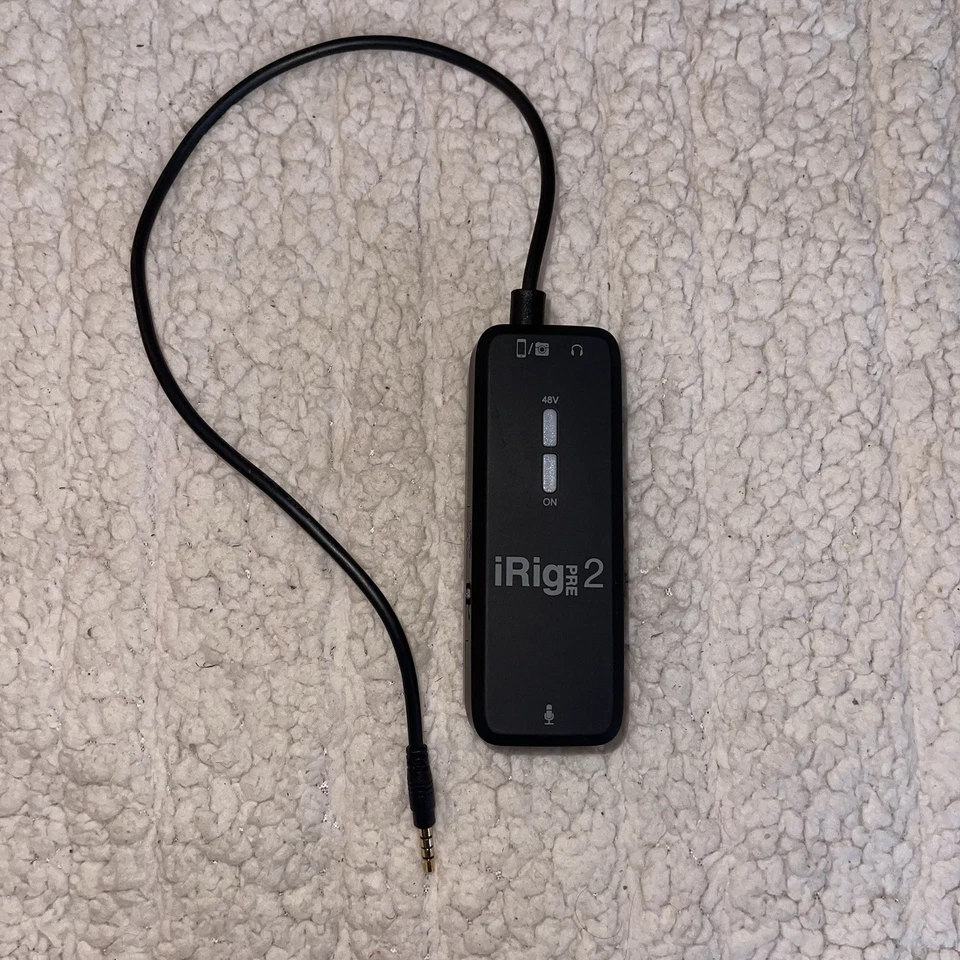 IK Multimedia iRig Pre 2 Microphone Interface for Cameras and Mobile Devices - Image 2 of 4
