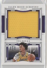 2023 National Treasures Colossal Rookie Materials 99/99 Jalen Hood-Schifino s3g