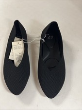 A New Day - Claire Knit Washable Ballet Shoes Black Color Women  s Size 6 New