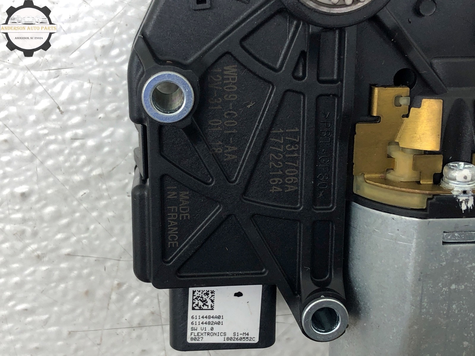 2017-2020 MASERATI LEVANTE SUNROOF MOONROOF WINDOW GLASS MOTOR OEM