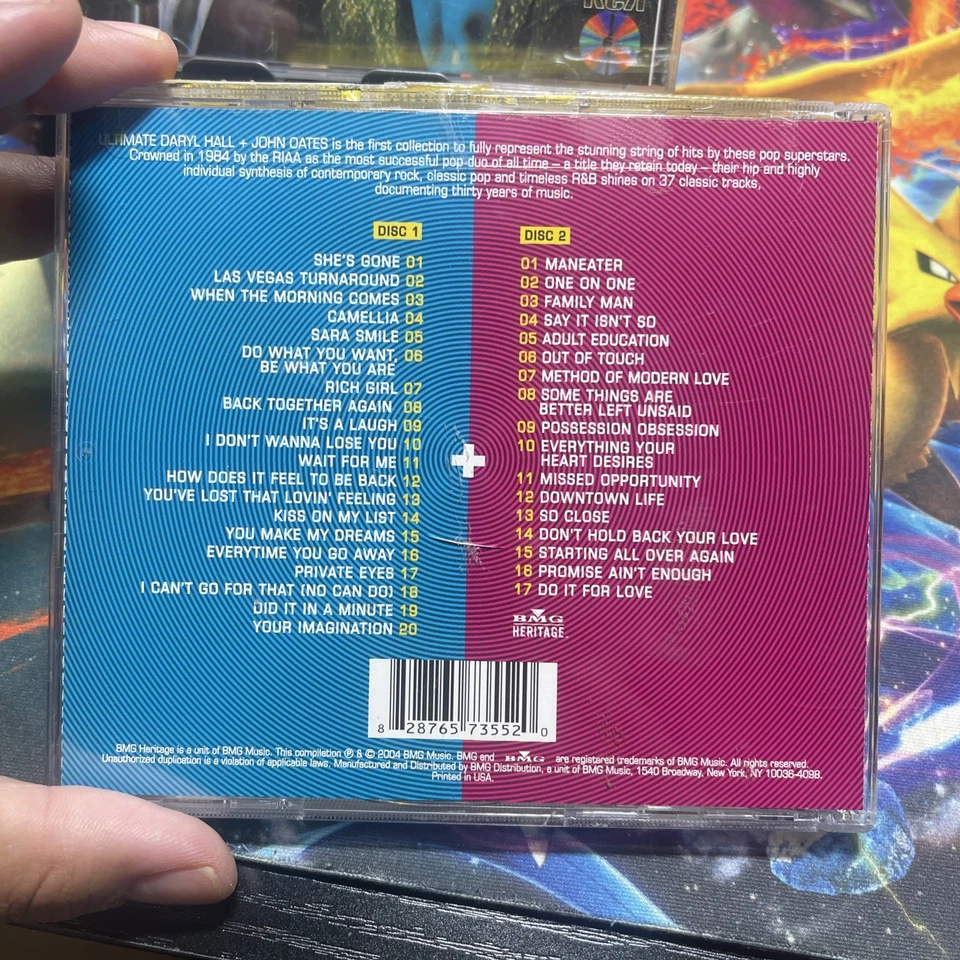 Ultimate Daryl Hall + John Oates by Daryl Hall & John Oates (CD, Mar-2004, 2... - Image 4 of 4