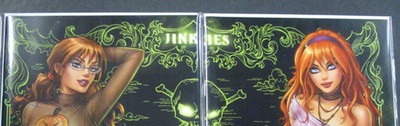 2X COVERS DAWN McTEIGUE JINKIES OUIJA BOARD TPLESS DAPHNE VELMA COS TEASE Aq17