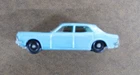 1960s Matchbox/Lesney No 53 Ford Zodiac MK IV Turquoise with White Interior