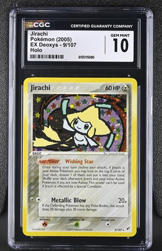 Jirachi graded CGC 10 for sale on eBay