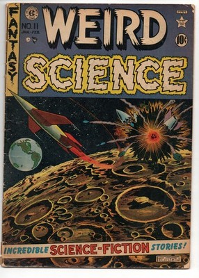 WEIRD SCIENCE #11 (1952) - GRADE 4.5 - EC GOLDEN AGE COMIC AL FELDSTEIN