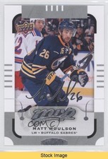 2015-16 Upper Deck MVP Silver Script Matt Moulson #43 READ 1t5w
